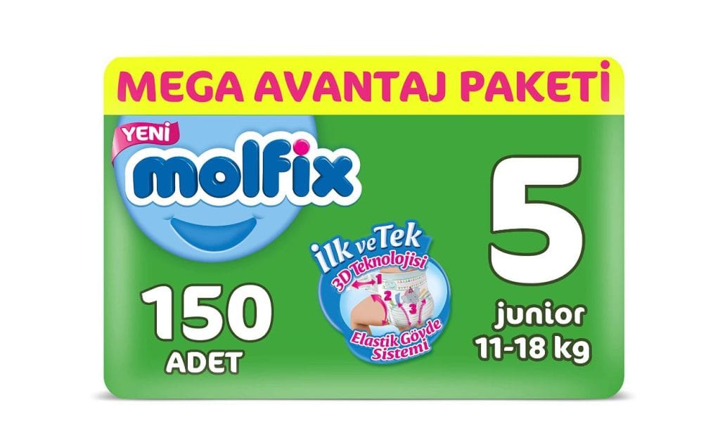 Molfix 5 Numara Bebek Bez