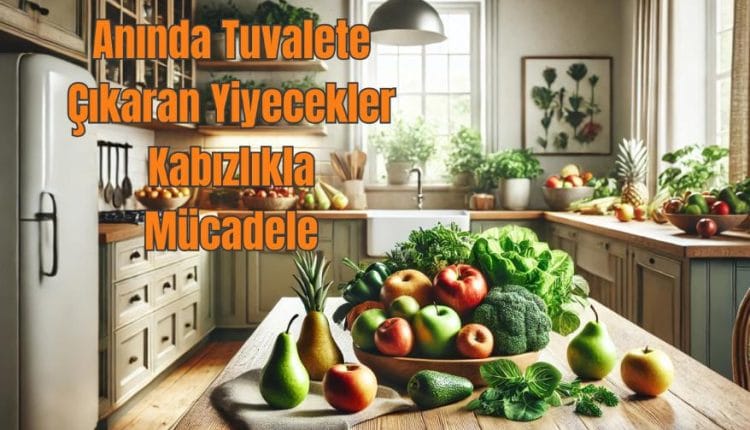 Anında Tuvalete Çıkaran Yiyecekler Kabızlıkla Mücadele