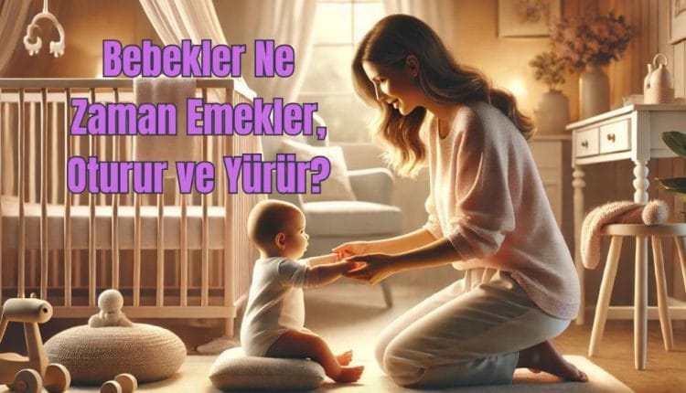 Bebekler Ne Zaman Emekler, Oturur ve Yürür