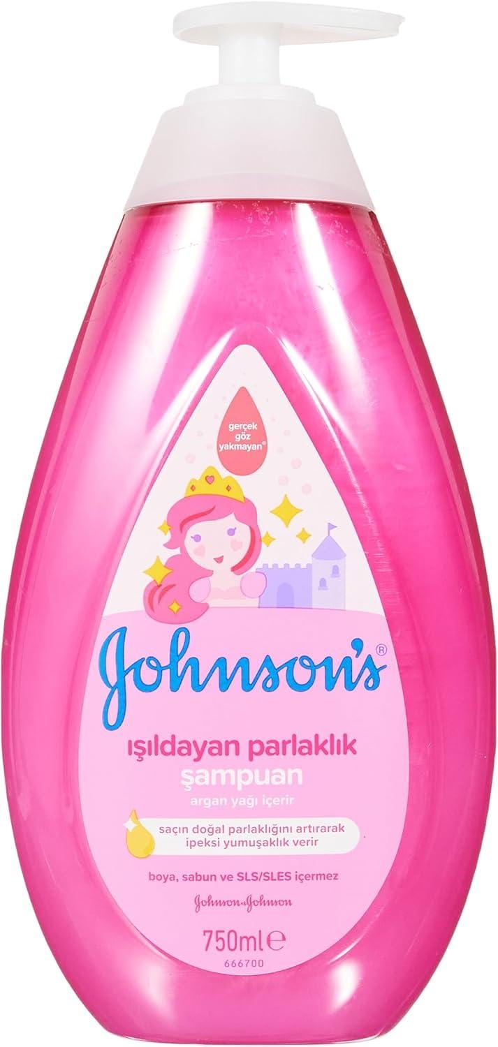 Johnson's Baby Işıldayan Parlaklık Argan Yağı Özlü Şampuan 750 mL