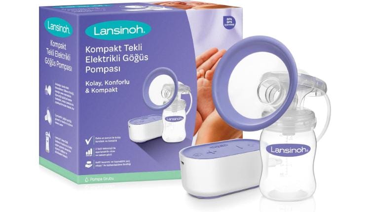 Lansinoh Kompakt Tekli Elektrikli Göğüs Pompası